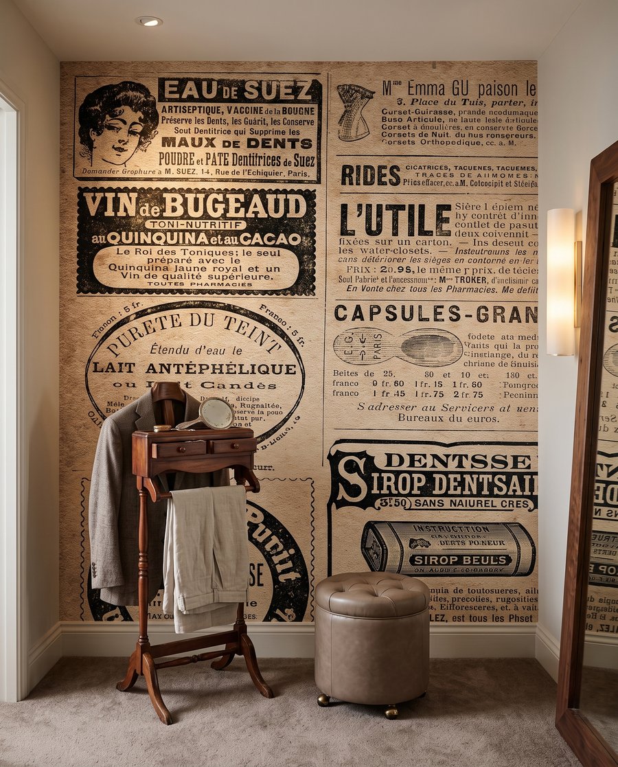 Pagină cu reclame vechi — interior 8
