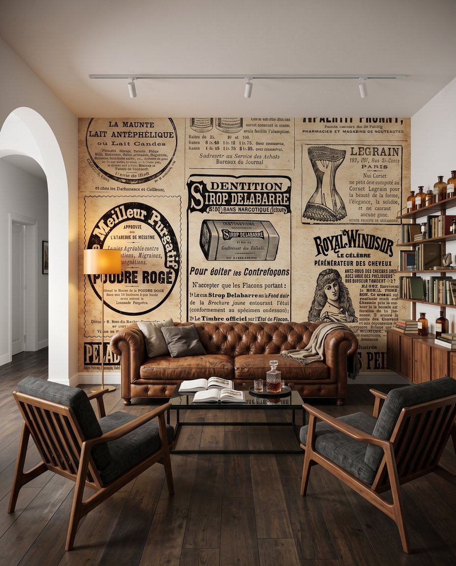Pagină cu reclame vechi — interior 7