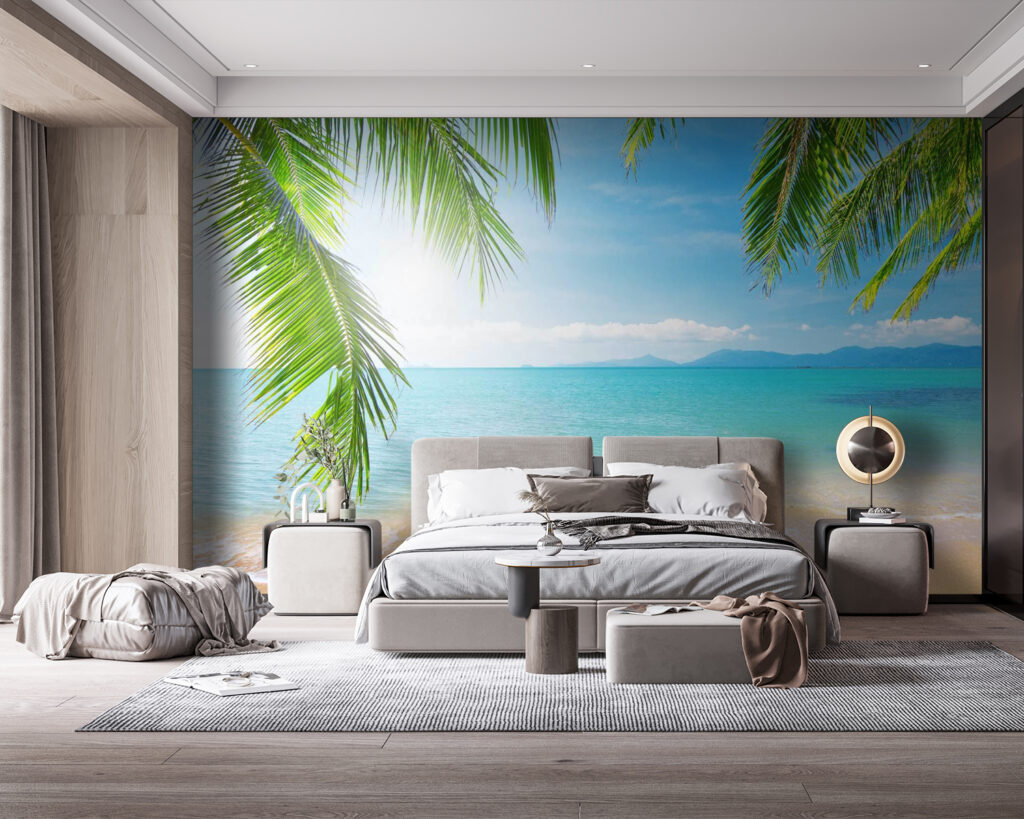 Palmieri peste mare — interior 1