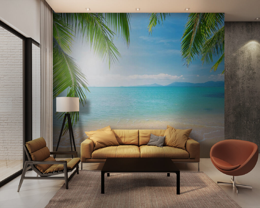 Palmieri peste mare — interior 3