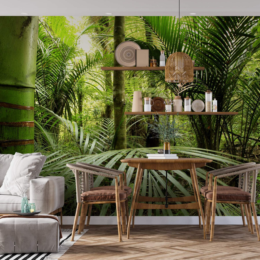 Junglă verde adânc — interior 3