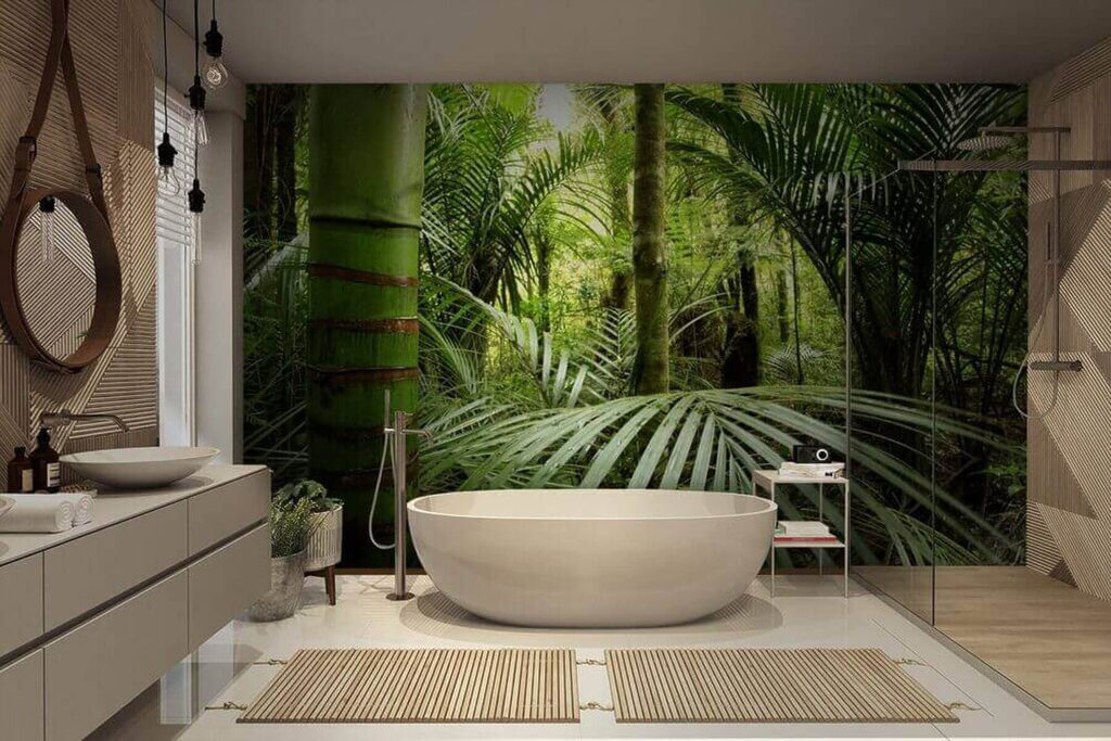 Junglă verde adânc — interior 4