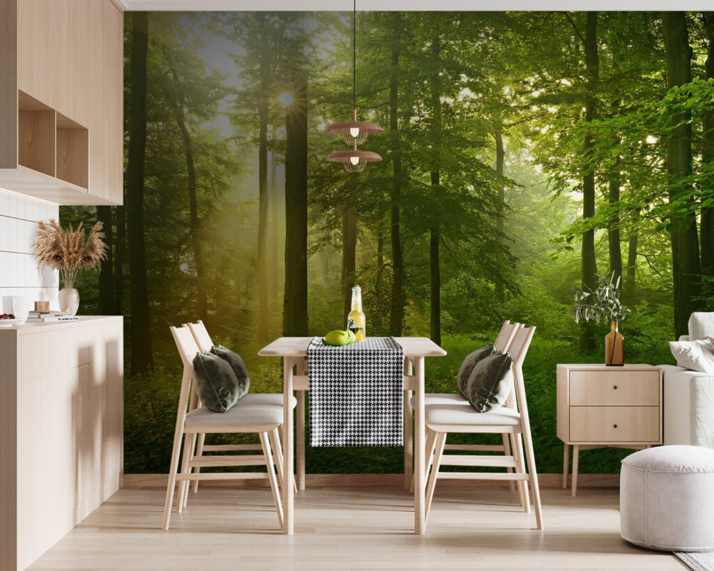 Lumină aurie în pădure — interior 3