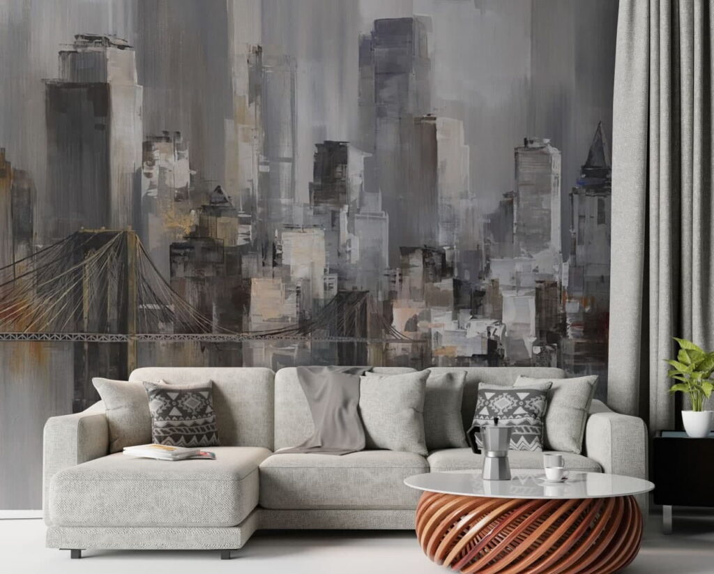 Oraș în pete gri — interior 2