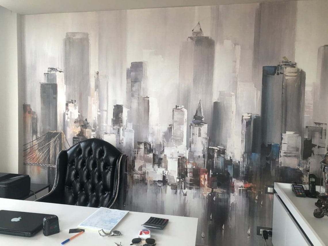Oraș în pete gri — interior 5