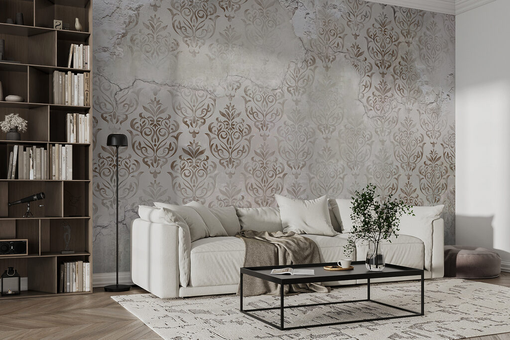 Ornamente pe vopsea uzată — interior 3