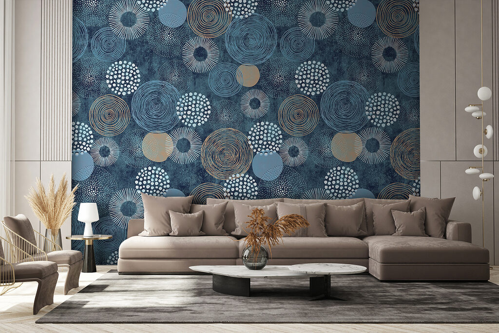 Cercuri pe albastru oceanic — interior 2