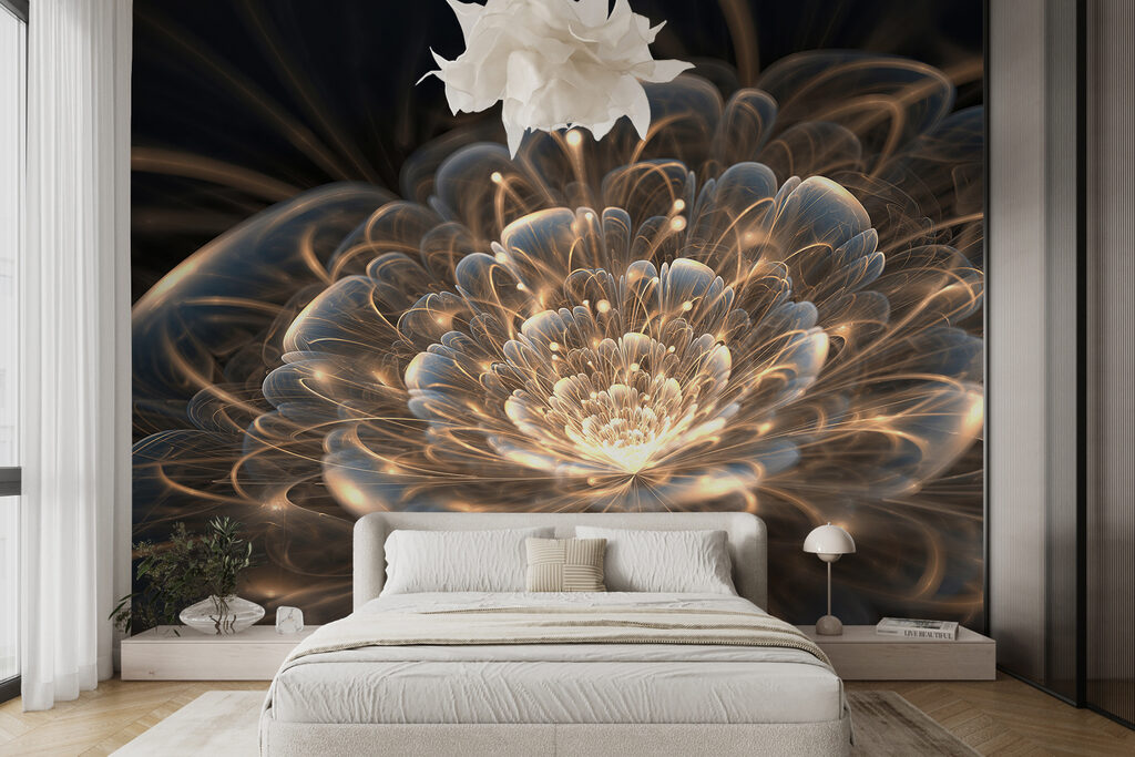 Floare luminoasă în aur — interior 2