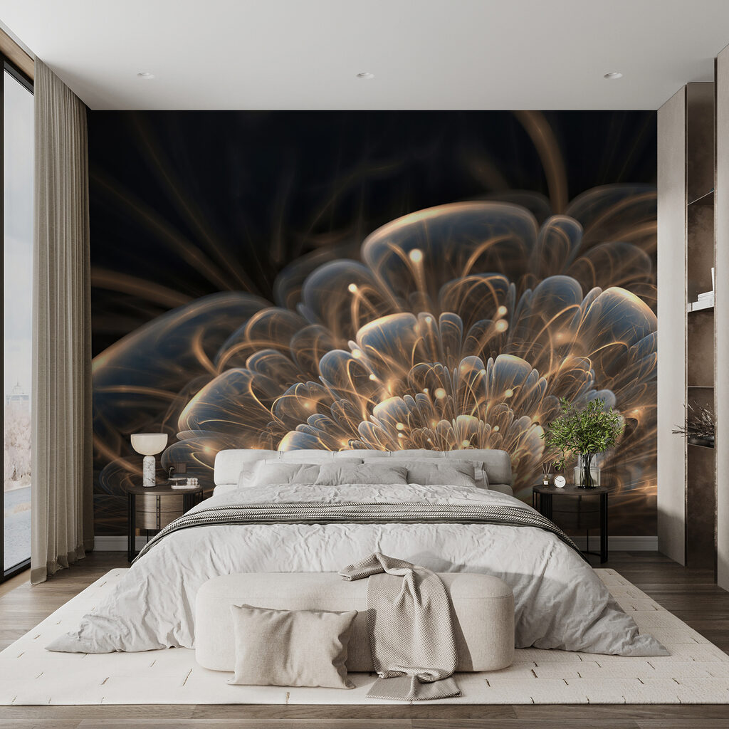 Floare luminoasă în aur — interior 3