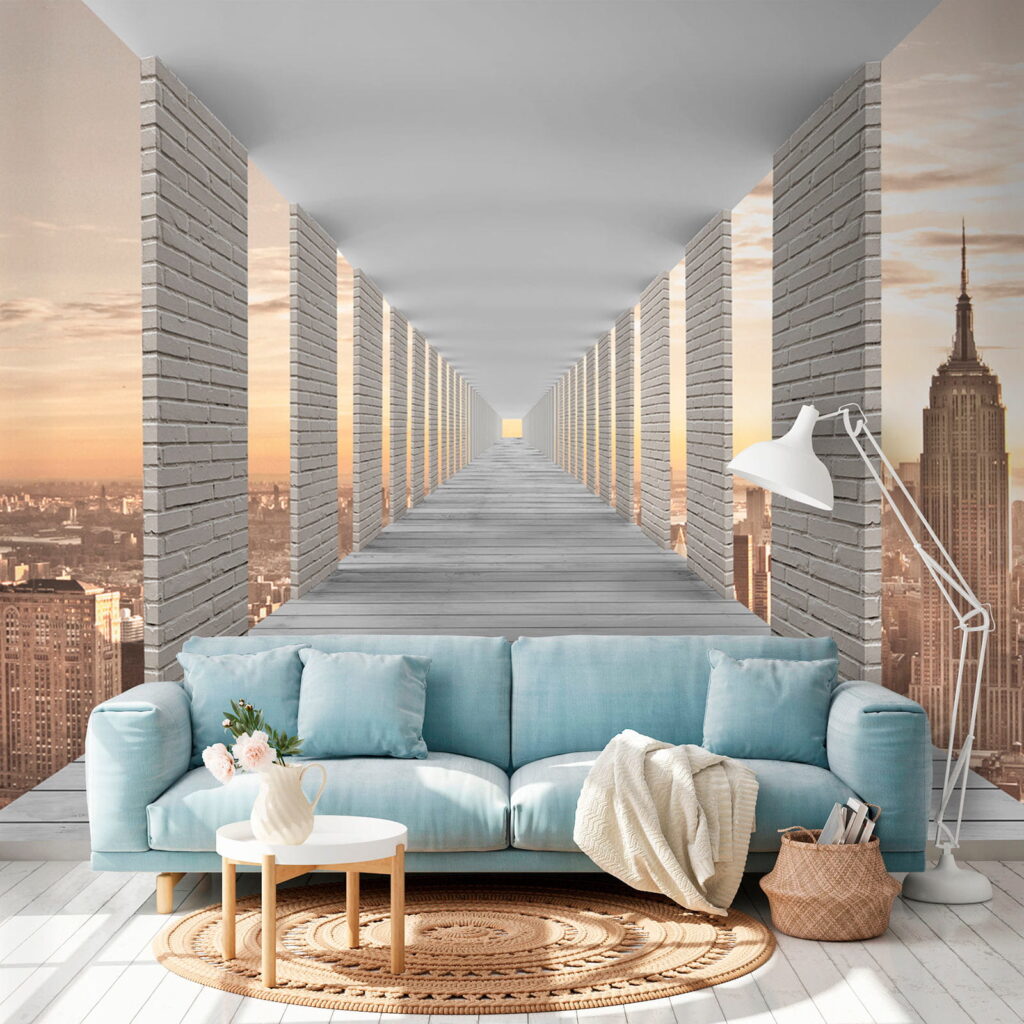 Colonadă peste oraș — interior 7