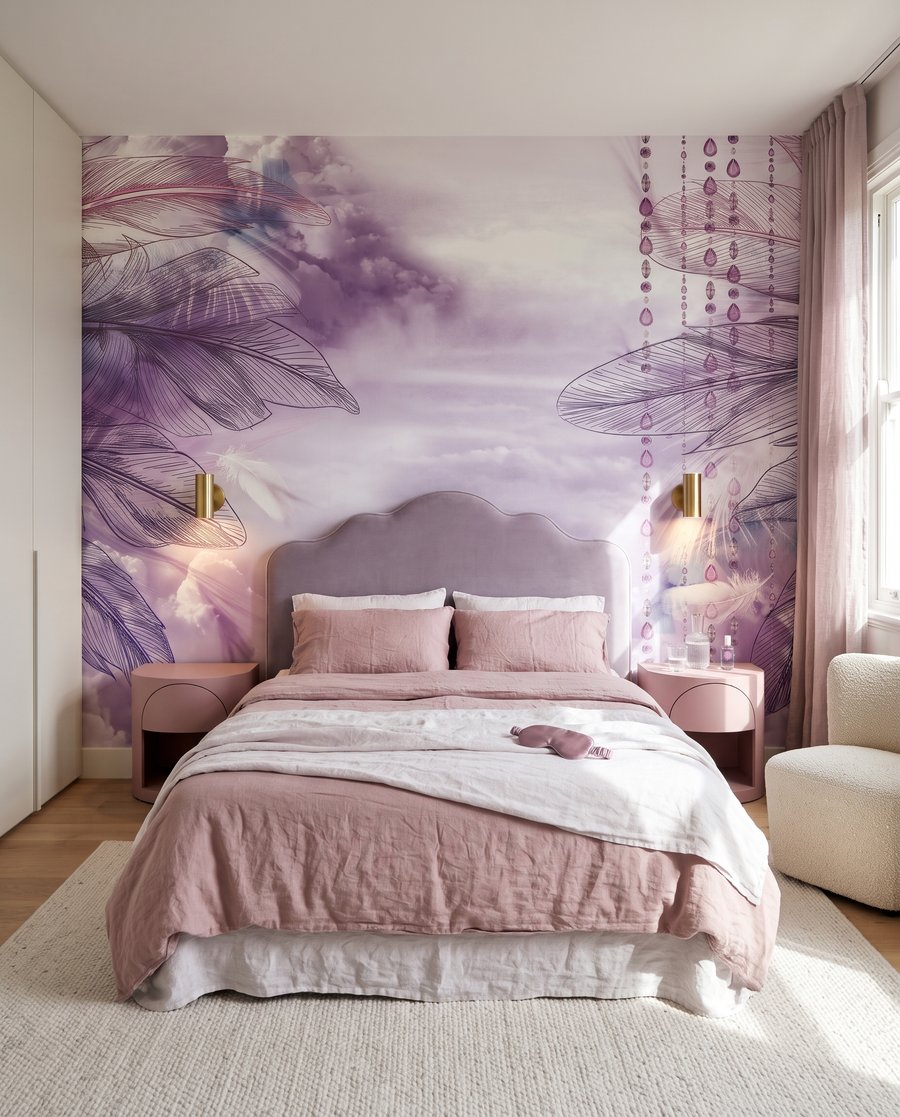 Pene violet pe nori — interior 5