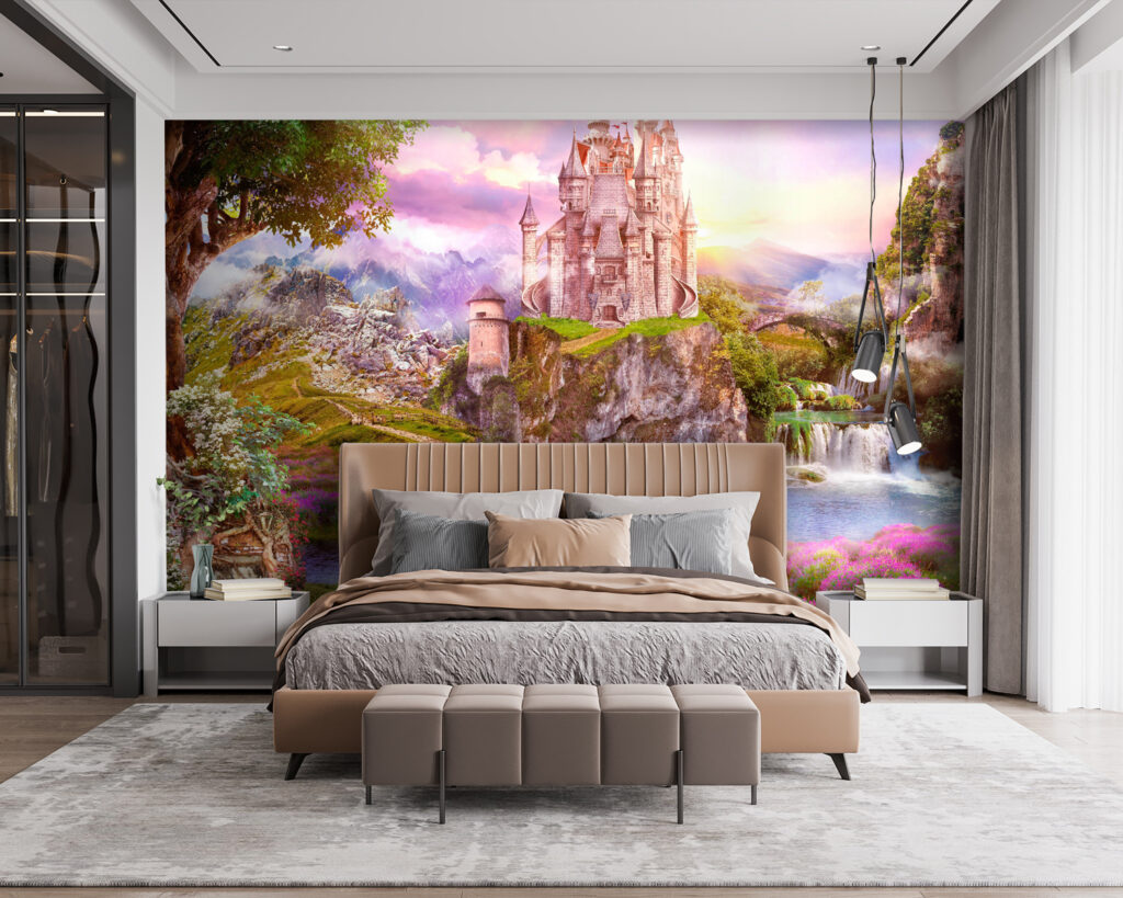 Castel deasupra cascadei — interior 1