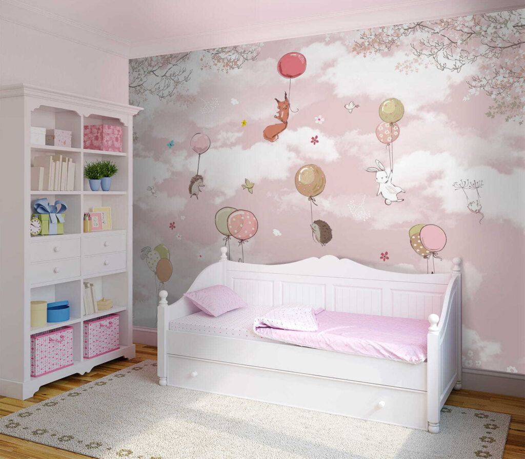 Animale plutind cu baloane — interior 4