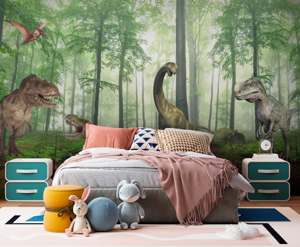Dinozauri în pădure — interior 2