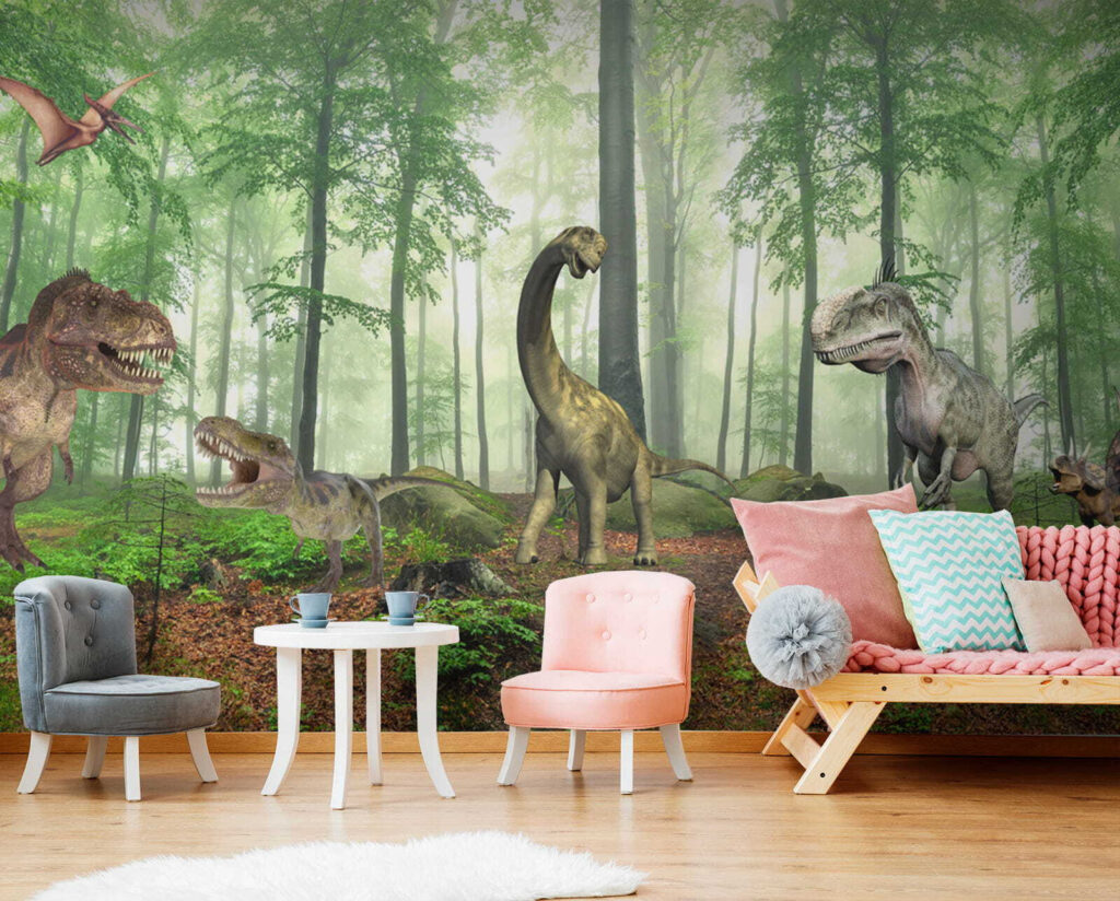 Dinozauri în pădure — interior 4
