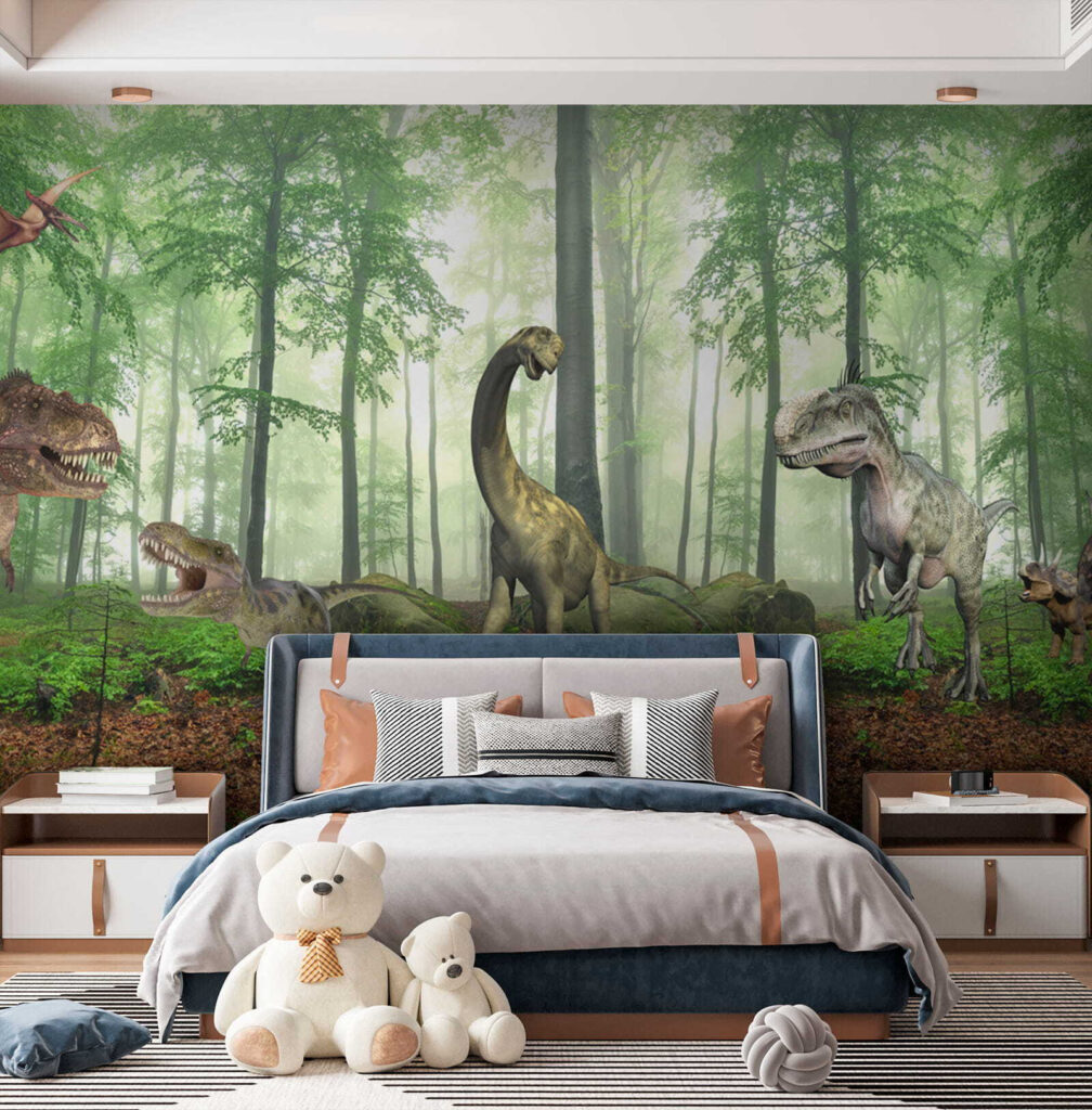 Dinozauri în pădure — interior 9