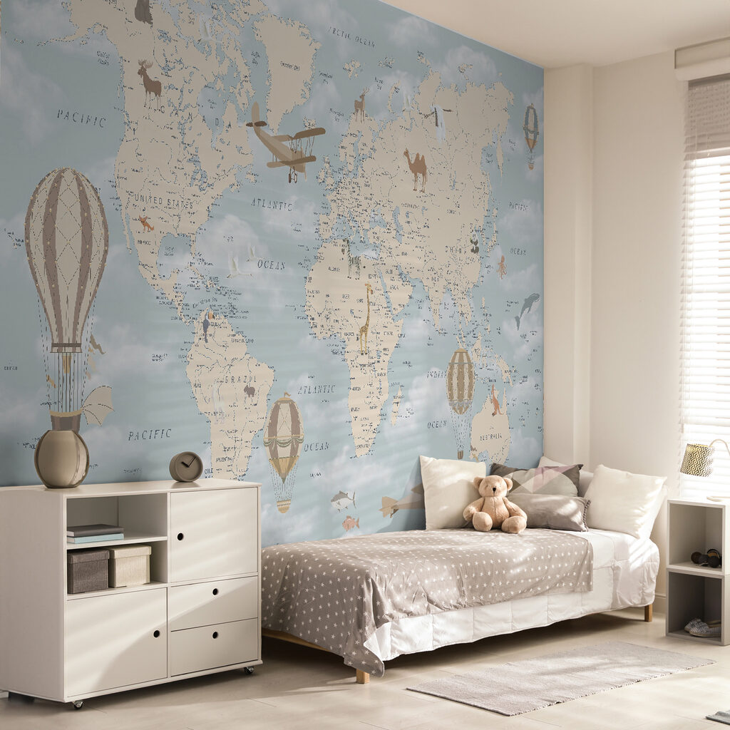 Harta lumii printre nori — interior 10