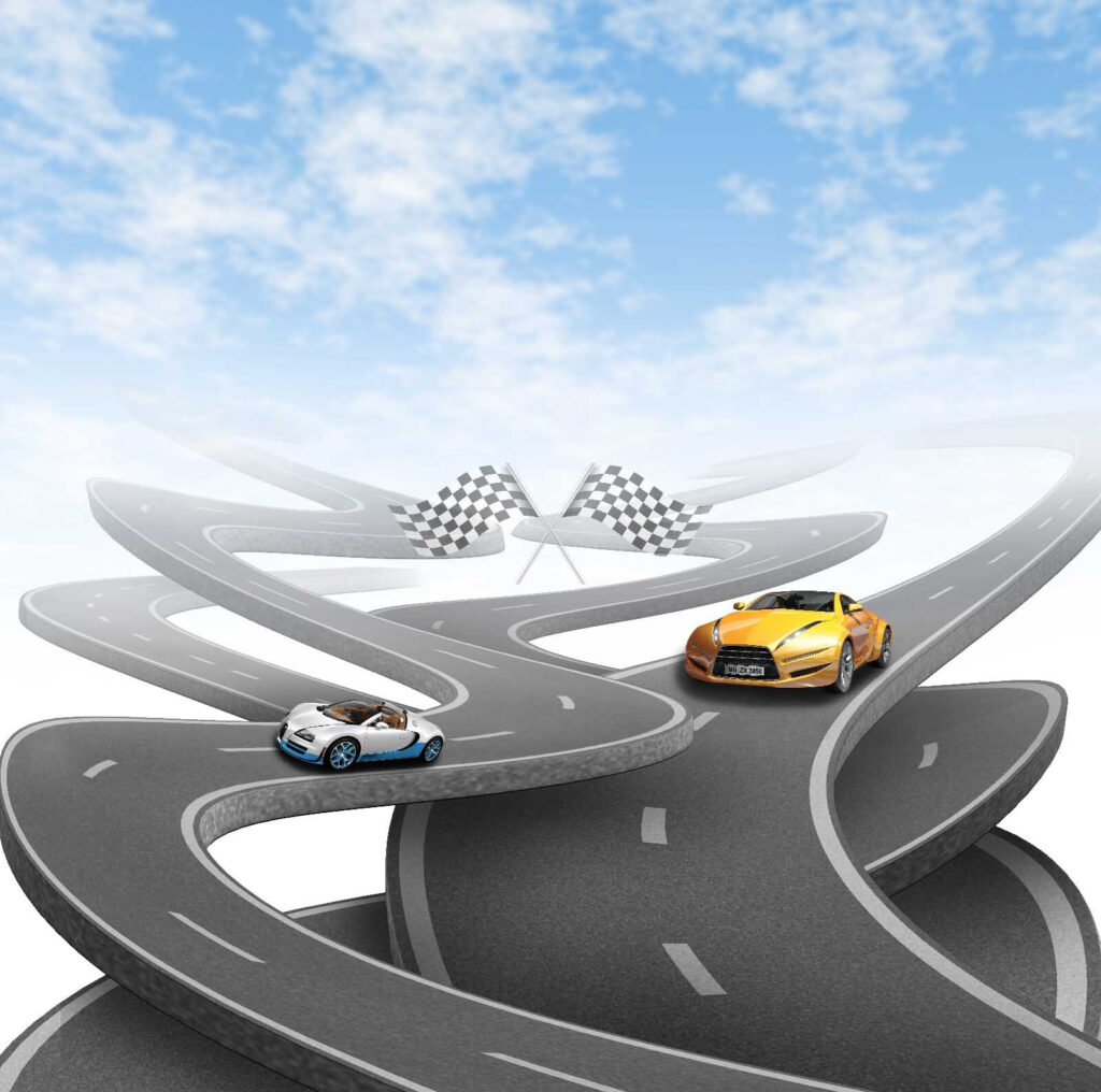 Piste prin cer — design complet