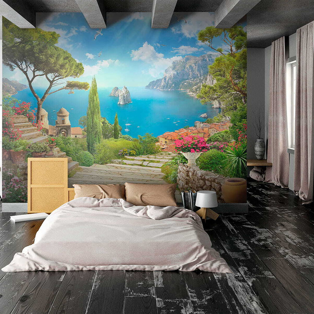 Scară florală spre mare — interior 10