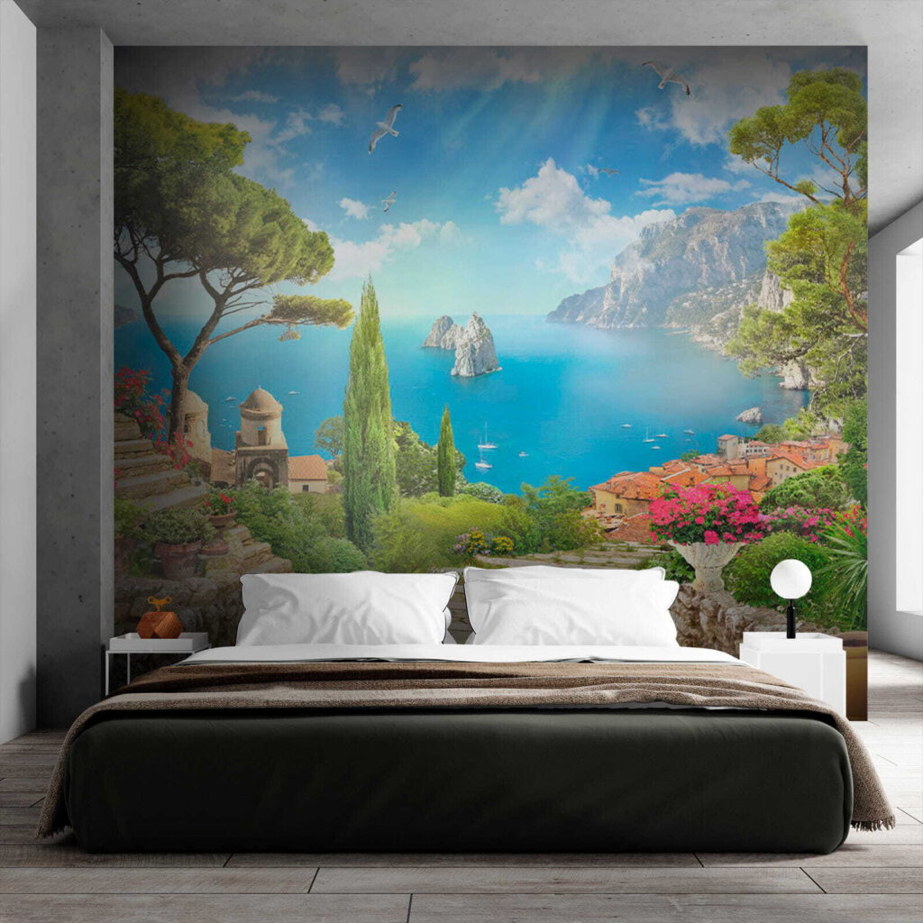 Scară florală spre mare — interior 3