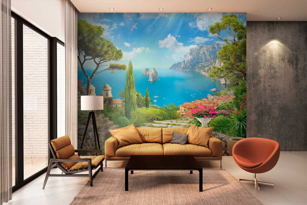 Scară florală spre mare — interior 7