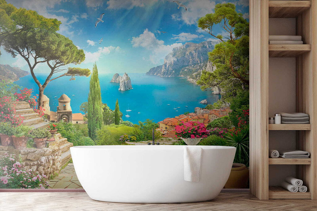 Scară florală spre mare — interior 11