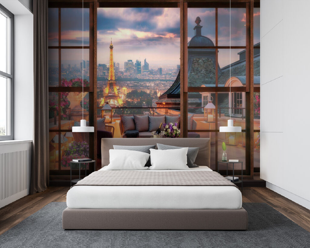 Paris printr-o fereastră — interior 2