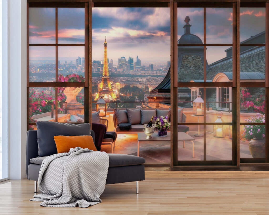 Paris printr-o fereastră — interior 3