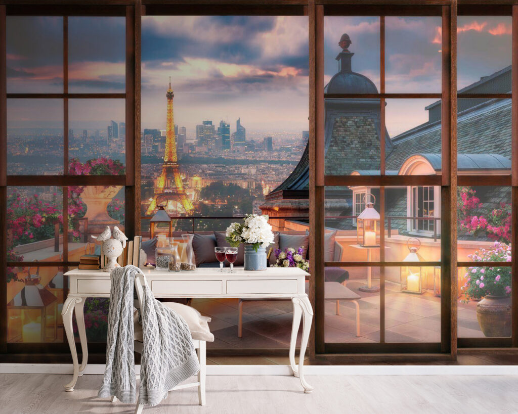 Paris printr-o fereastră — interior 4