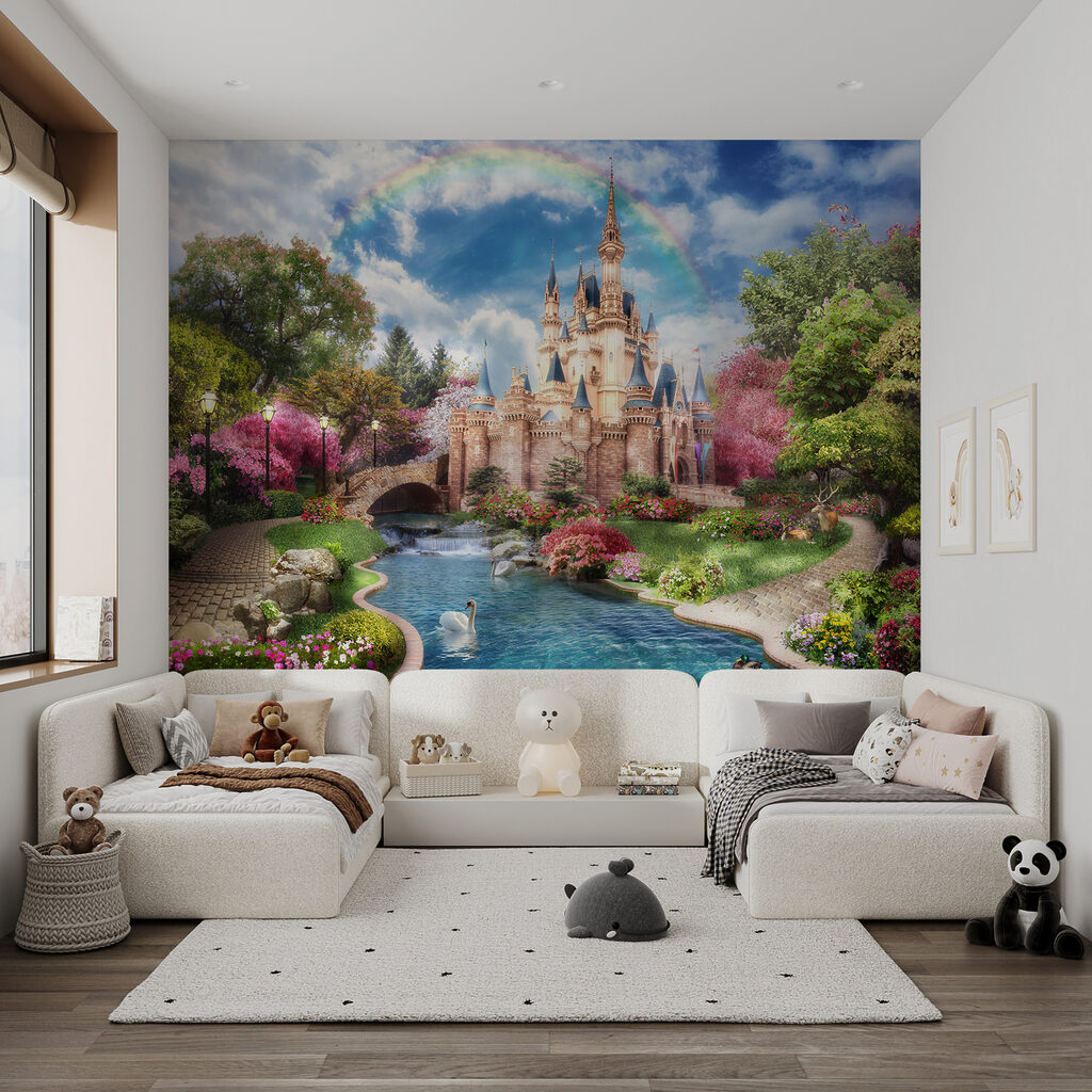 Lebede pe canal — interior 6