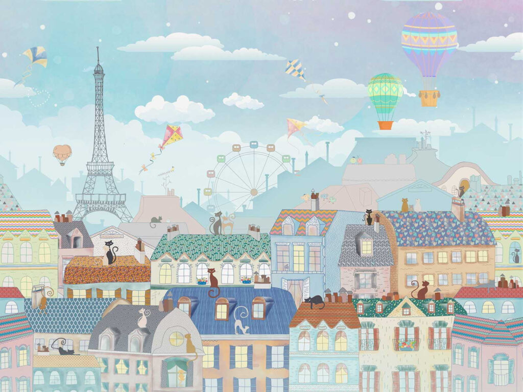 Paris sub baloane — design complet
