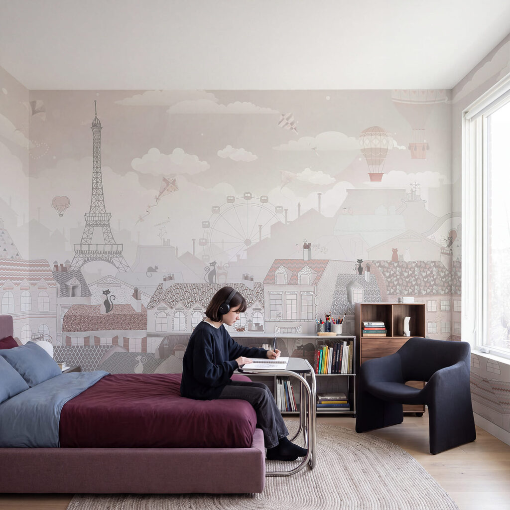 Paris sub baloane — interior 3