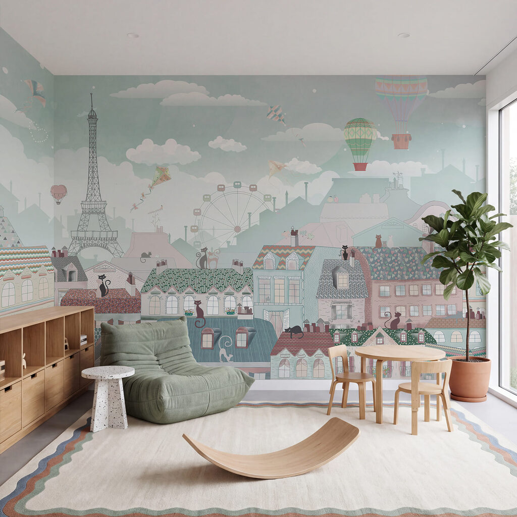 Paris sub baloane — interior 3