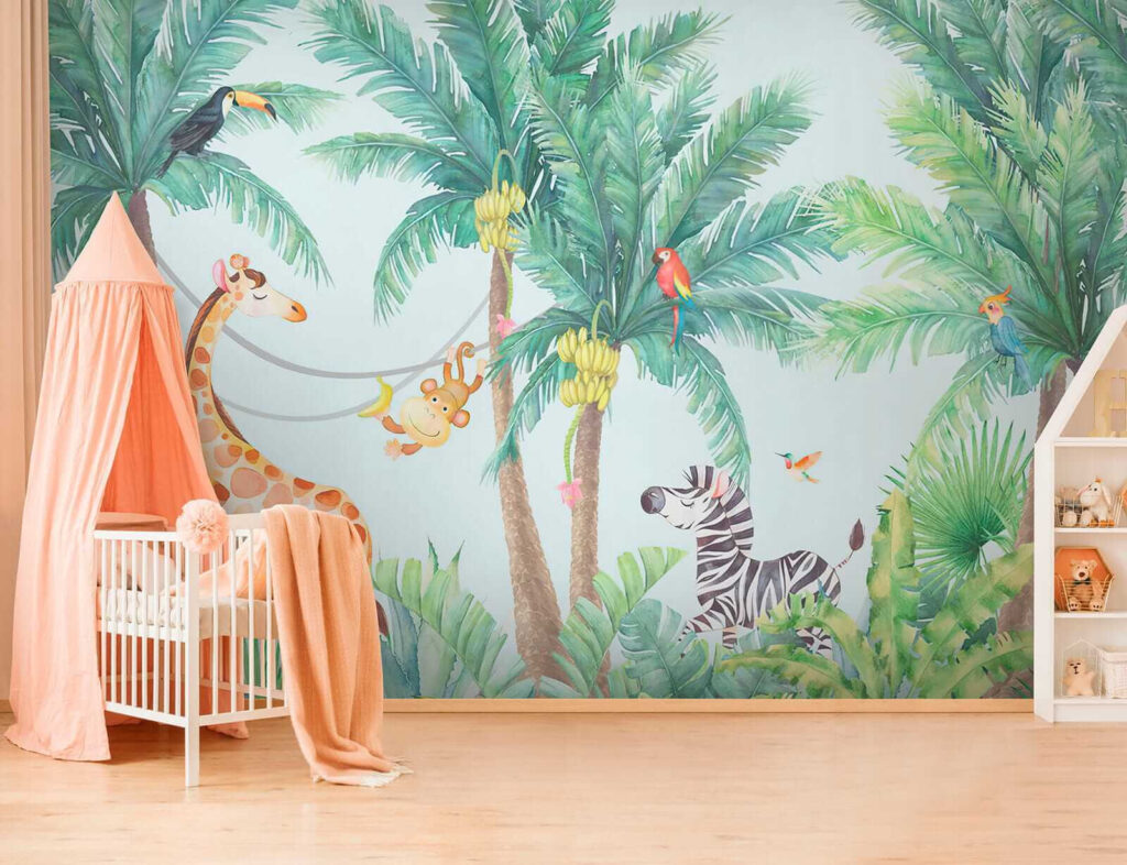 Joacă printre palmieri — interior 7