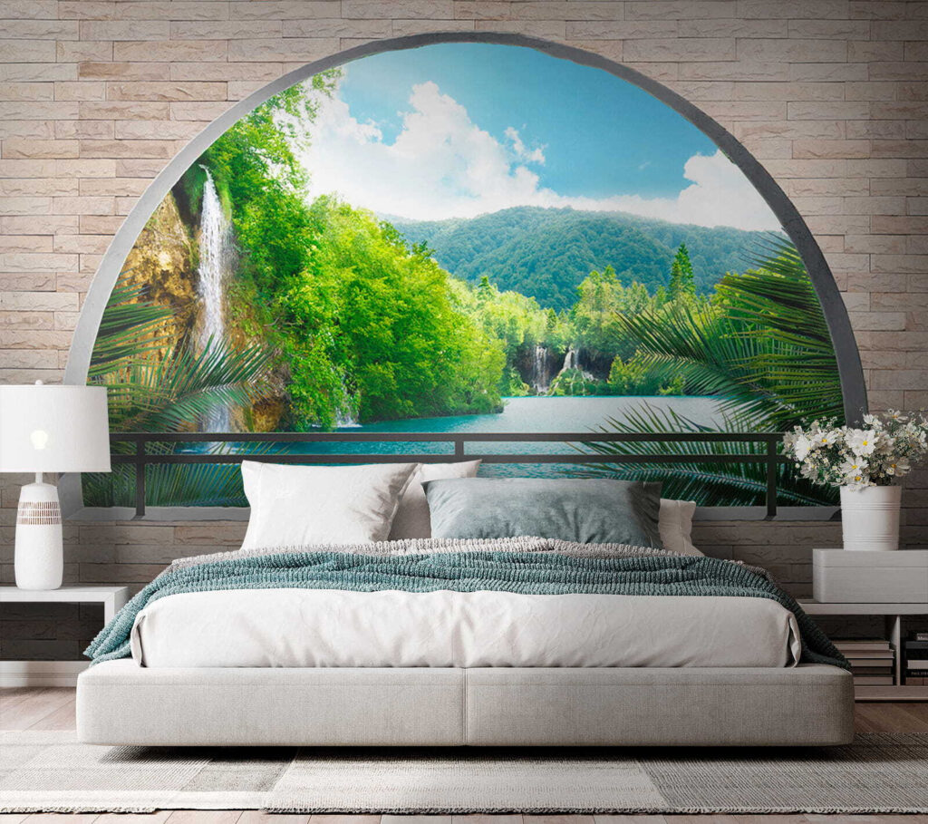 Râu prin arcadă rotundă — interior 2