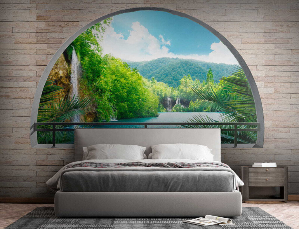 Râu prin arcadă rotundă — interior 3