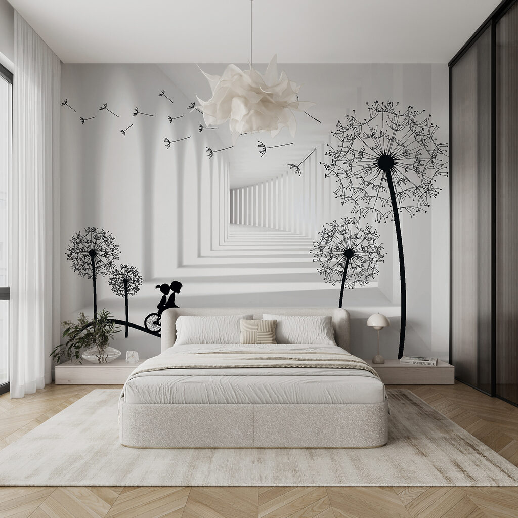 Cicliști printre păpădii — interior 7