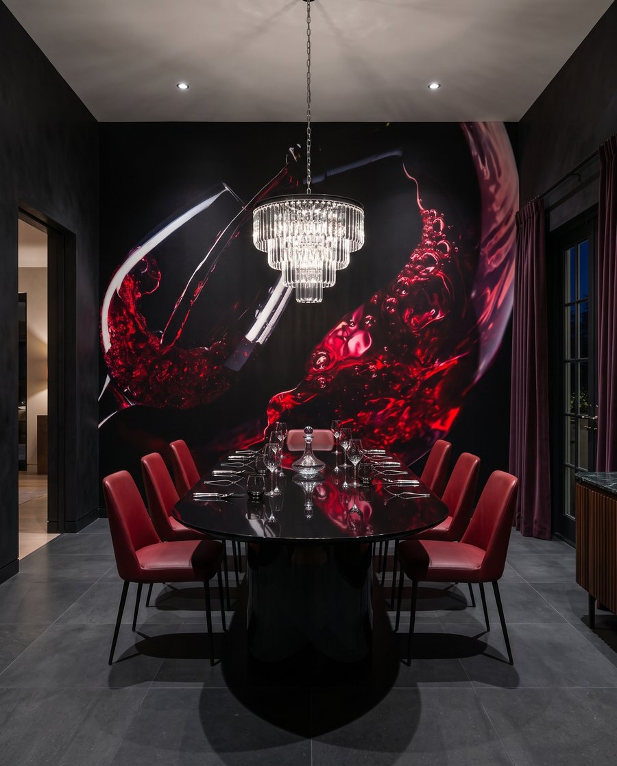Vin roșu în mișcare — interior 7