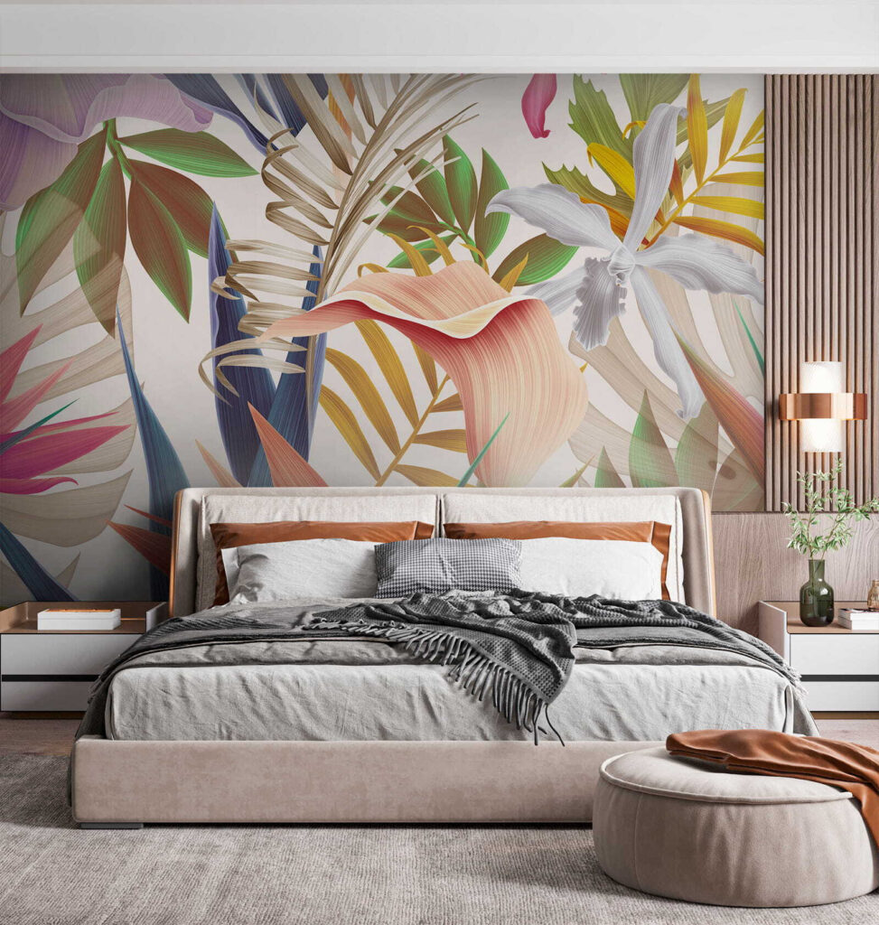Flori dense printre frunze — interior 5