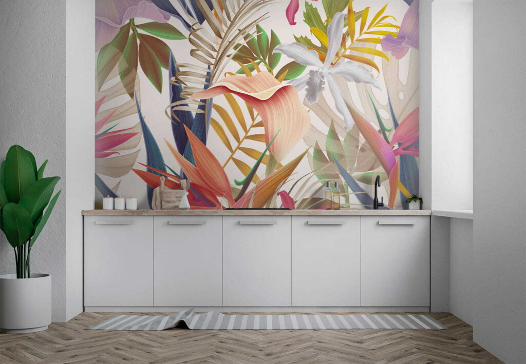 Flori dense printre frunze — interior 10
