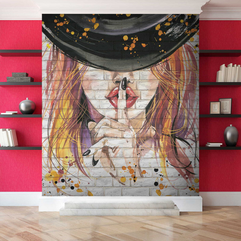 Degetul pe buze — interior 3