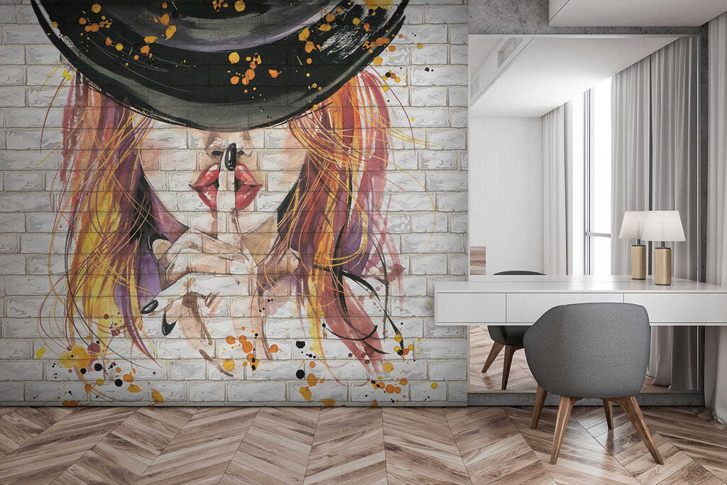 Degetul pe buze — interior 9