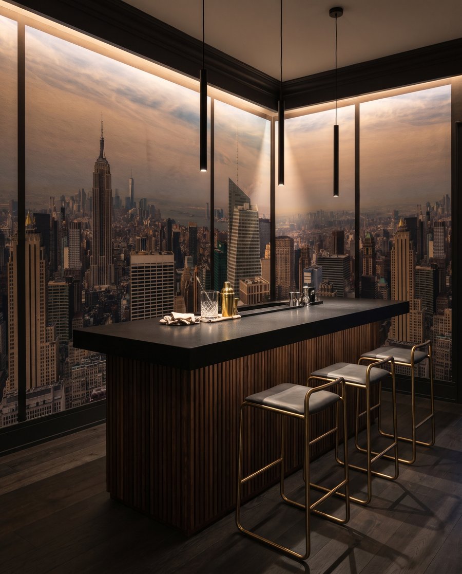 Manhattan prin rame negre — interior 2