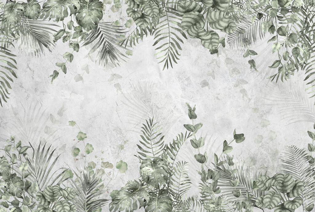 Margine verde pe alb — design complet