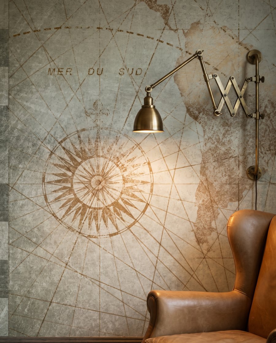 Hartă marină uzată — interior 6
