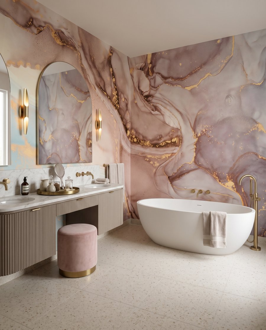 Pete calde pastelate — interior 10