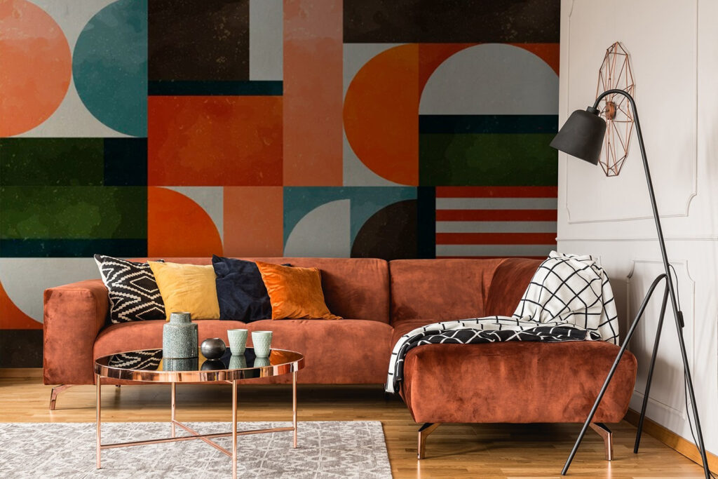 Semicercuri colorate — interior 2