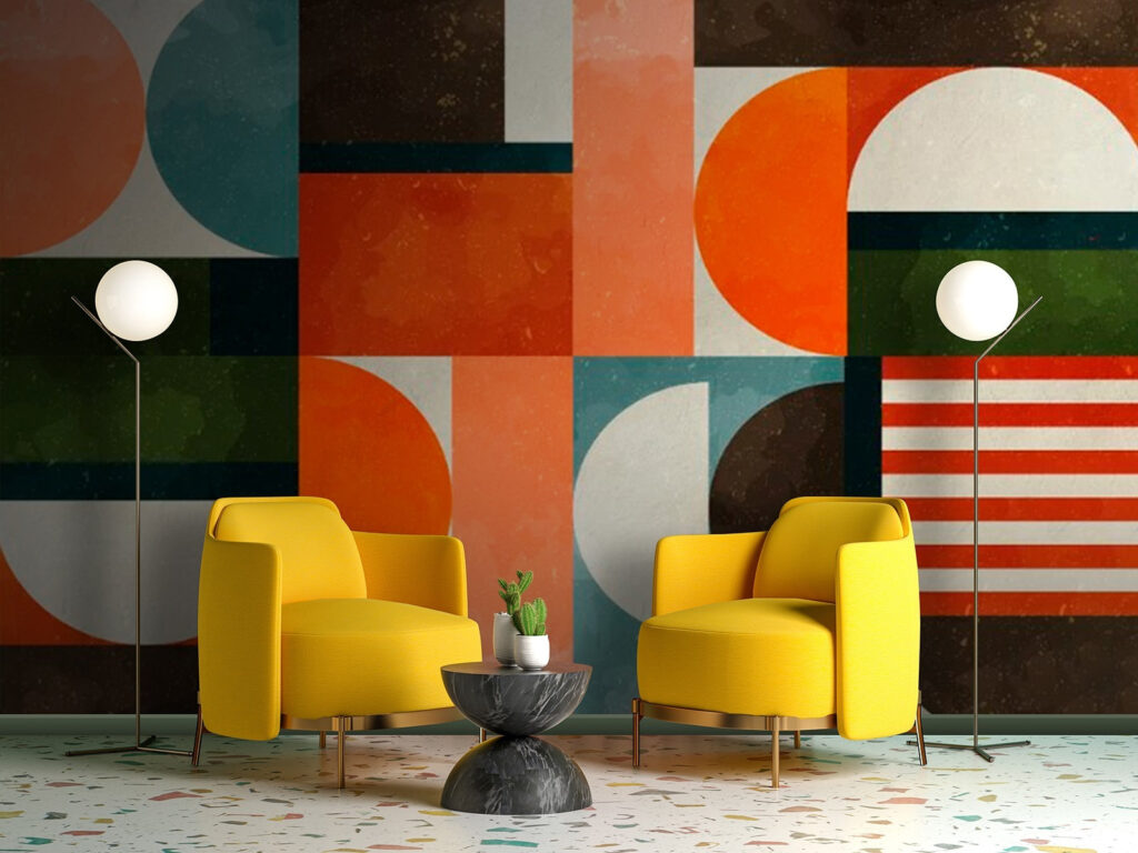 Semicercuri colorate — interior 3