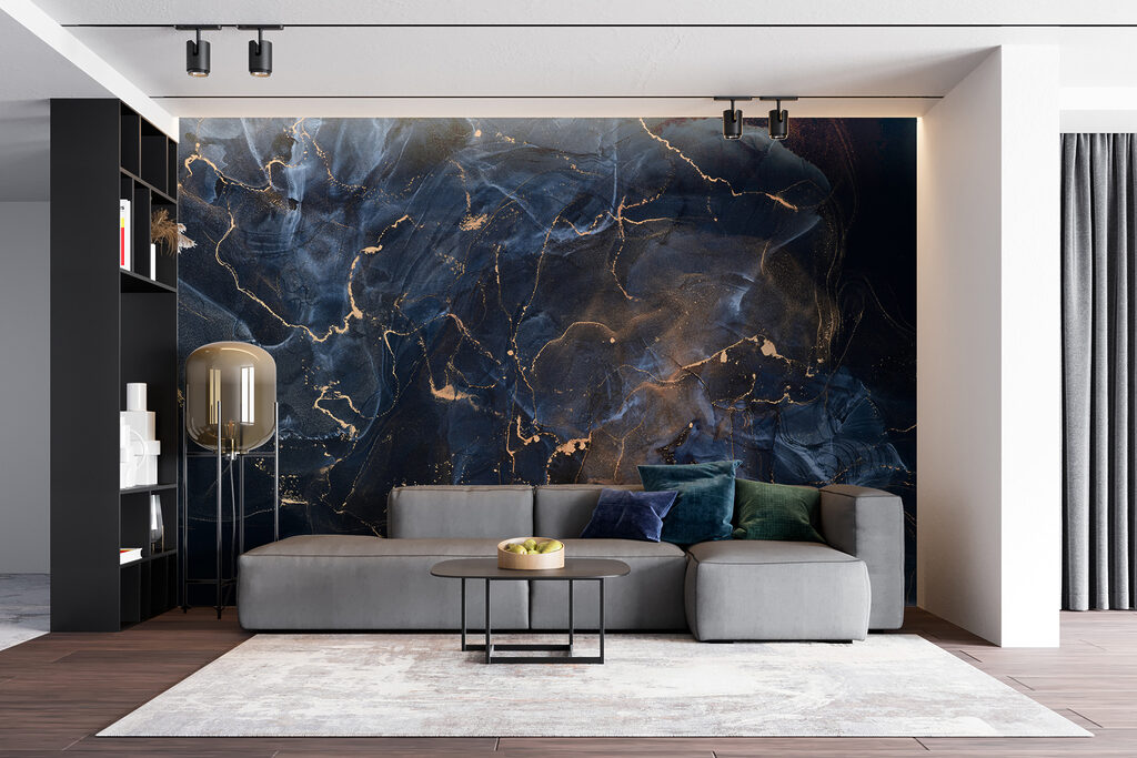 Celule albastre cu aur — interior 4