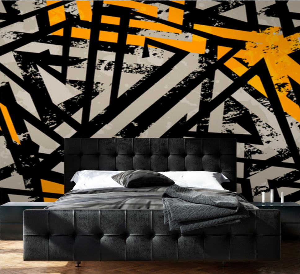 Linii negre cu galben — interior 2